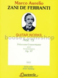 Polonaise Concertante op. 27 (Guitar Trio)